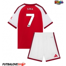 Dres Arsenal Bukayo Saka #7 Domáci pre deti 2026-27 Krátky Rukáv (+ trenírky)